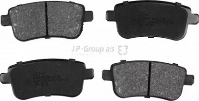 JP GROUP 4363700210 -  Колодки тормозные дисковые задниеие, комплект